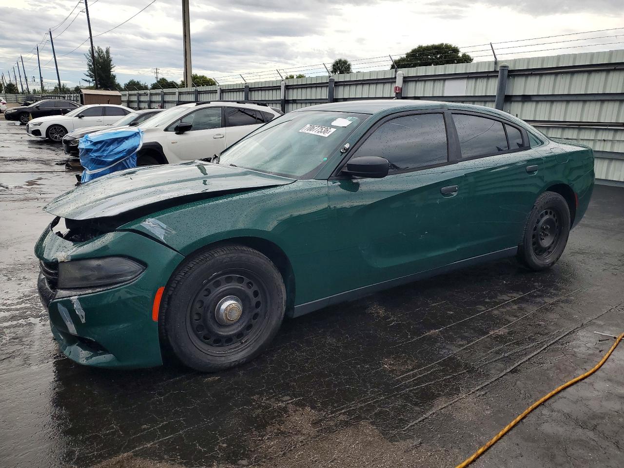 2015 DODGE CHARGER Police — Front 3/4