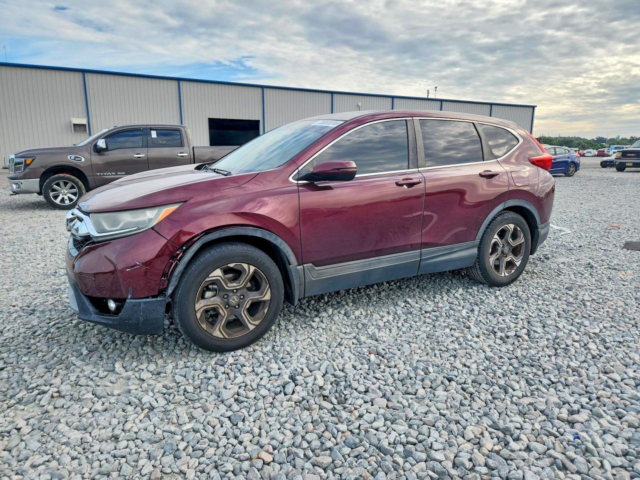 2018 HONDA CRV EX — Front 3/4