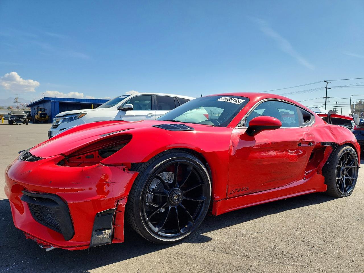 2025 PORSCHE CAYMAN — Front 3/4