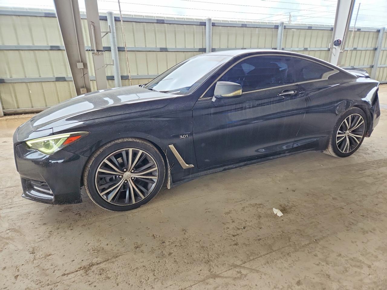 2017 INFINITI Q60 — Front 3/4