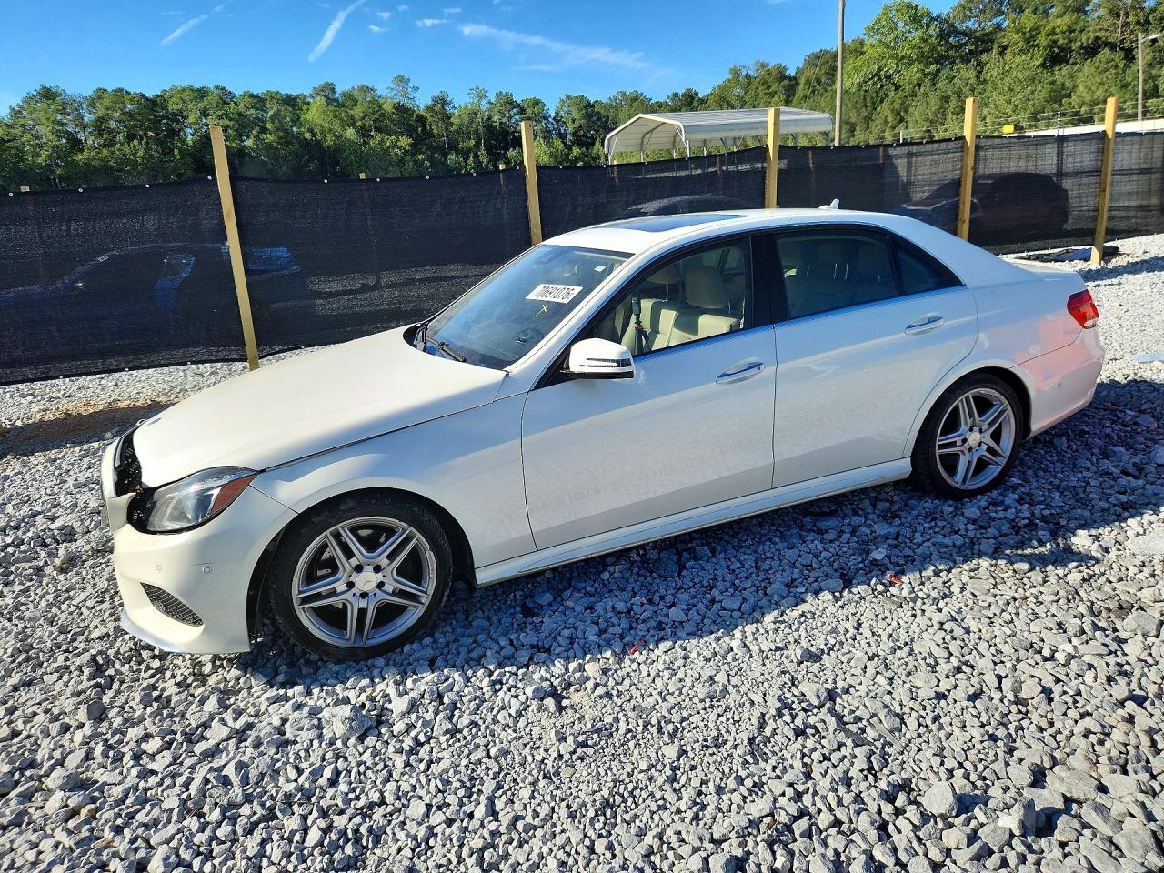 2014 MERCEDES-BENZ E-CLASS E350 — Front 3/4