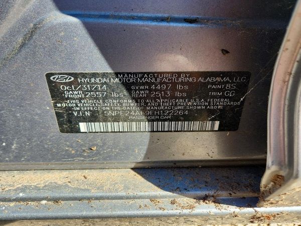 2015 HYUNDAI SONATA SE, ECO — VINS