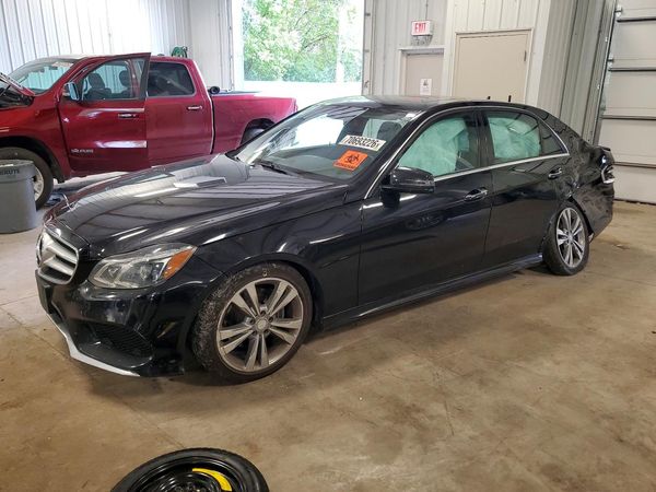 2016 MERCEDES-BENZ E-CLASS E350-4M — Front 3/4