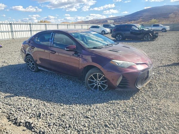 2017 TOYOTA COROLLA — Passenger 3/4