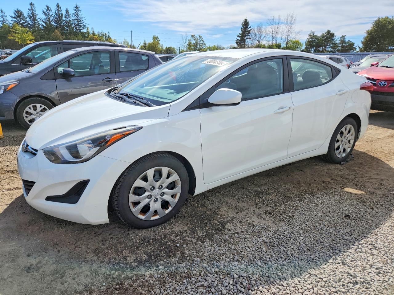 2014 HYUNDAI ELANTRA GLS(Middle) — Front 3/4
