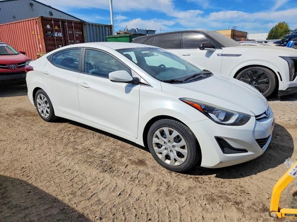 2014 HYUNDAI ELANTRA GLS(Middle) — Passenger 3/4