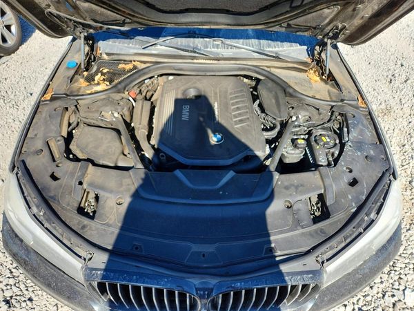 2017 BMW 740 — Engine bay