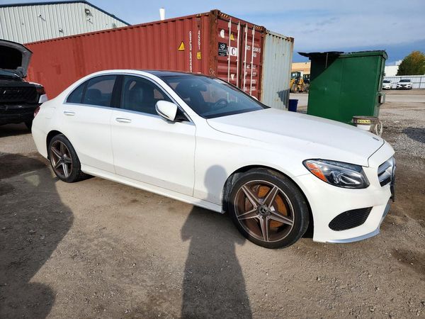2018 MERCEDES-BENZ C-CLASS C300-4M — Passenger 3/4
