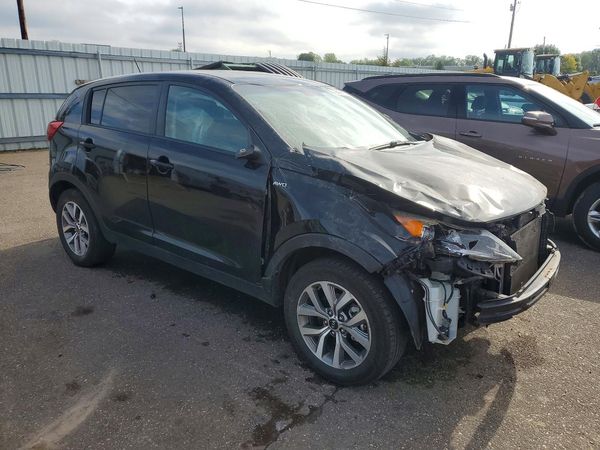 2014 KIA SPORTAGE L LX — Passenger 3/4