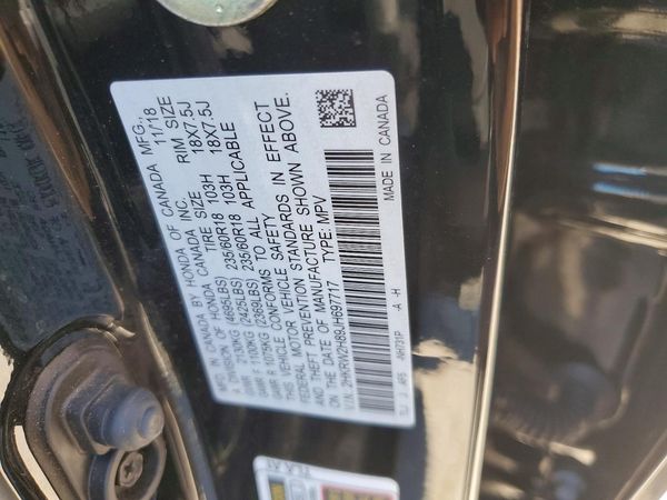 2018 HONDA CRV EX-L/EX-L Navi — VINS