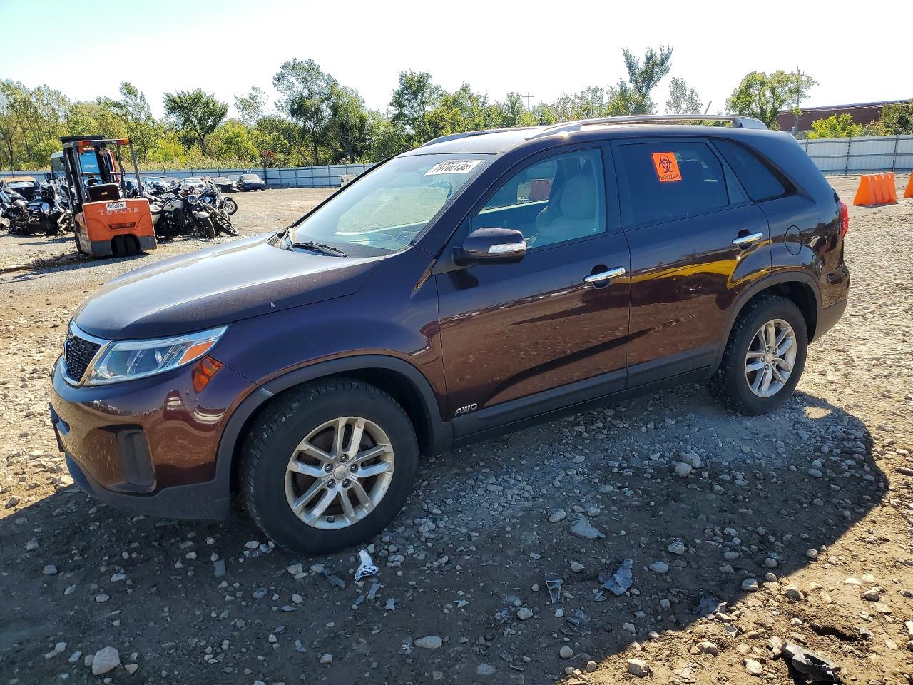 2015 KIA SORENTO — Front 3/4