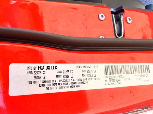2019 DODGE CHARGER Scat Pack — VINS
