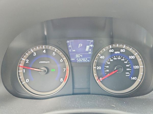 2013 HYUNDAI ACCENT GLS, GS — ODOM