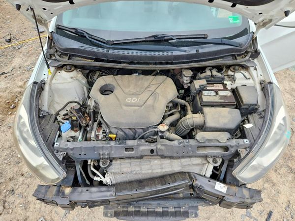 2013 HYUNDAI ACCENT GLS, GS — Engine bay