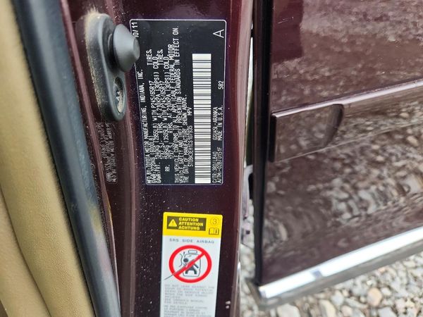 2012 TOYOTA HIGHLANDER Base/Hybrid — VINS