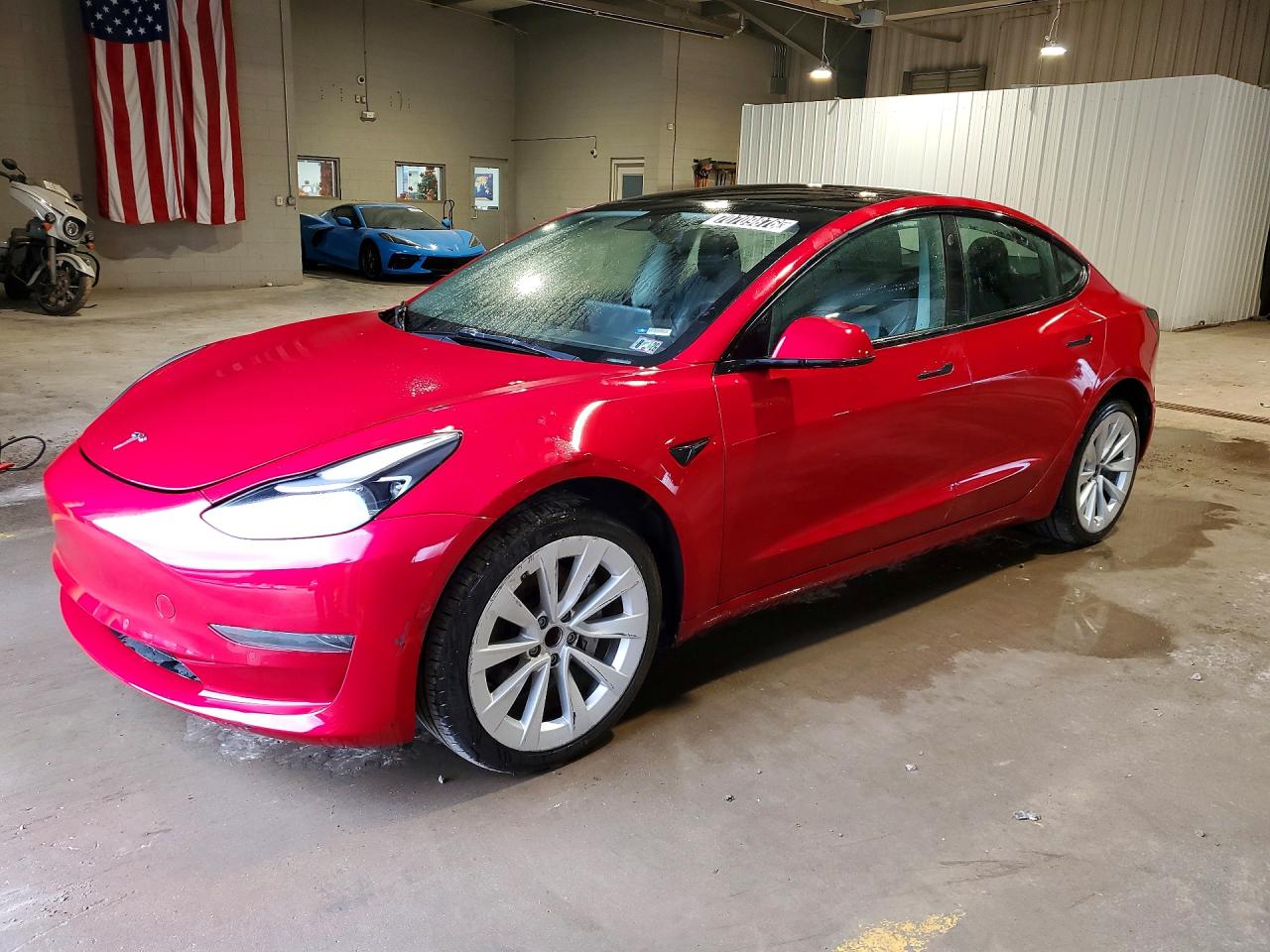 2022 TESLA MODEL 3 — Front 3/4