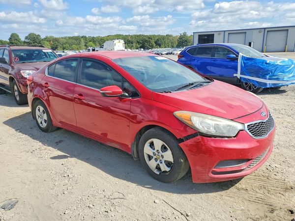 2016 KIA FORTE — Passenger 3/4