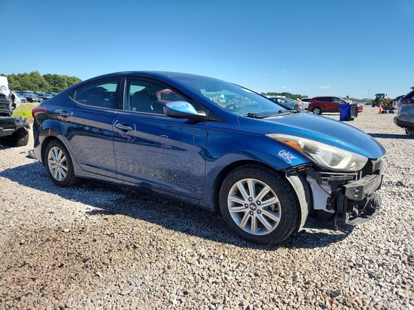 2014 HYUNDAI ELANTRA GLS (Middle) — Passenger 3/4