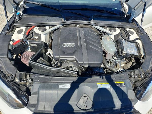 2021 AUDI A5 quattro Premium — Engine bay