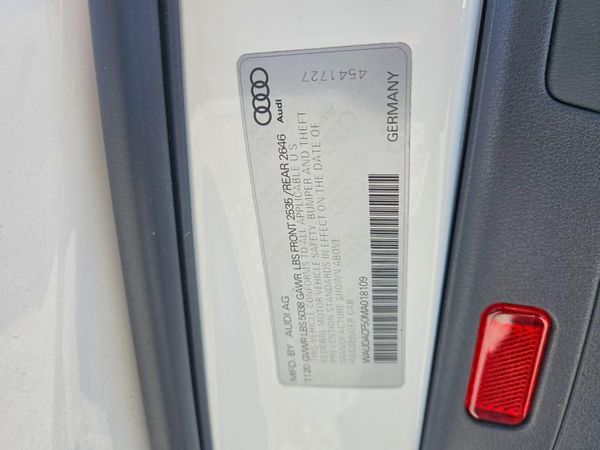 2021 AUDI A5 quattro Premium — VINS