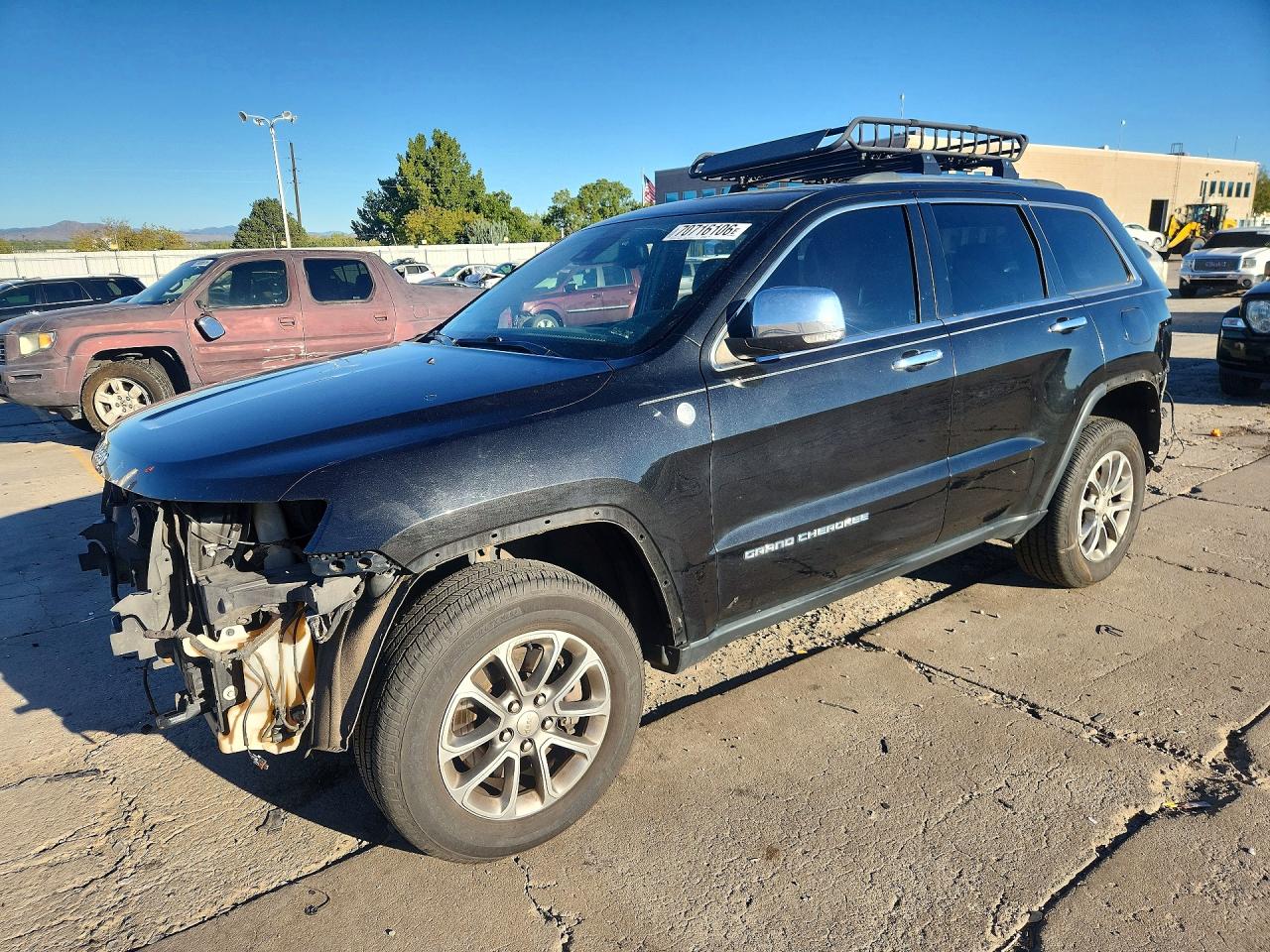 2014 JEEP CHEROKEE Limited — Front 3/4