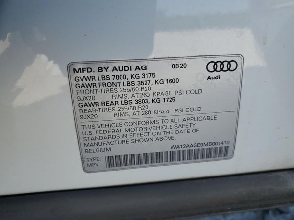 2021 AUDI E-TRON