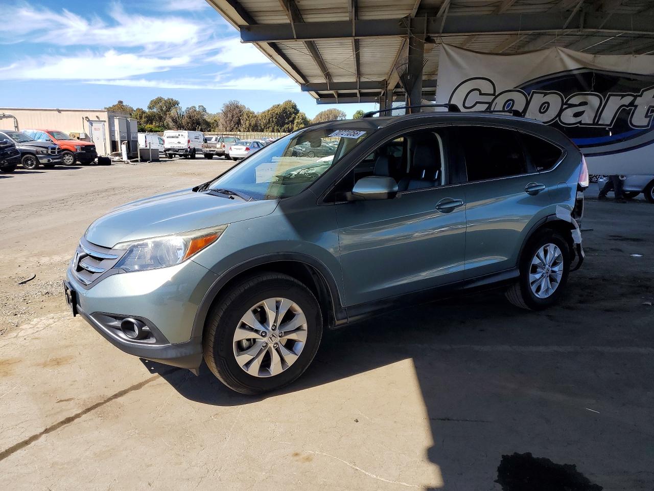 2012 HONDA CRV EX-L — Front 3/4