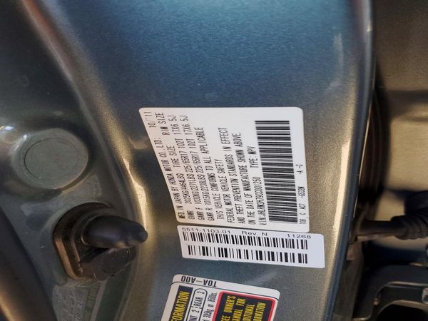 2012 HONDA CRV EX-L — VINS