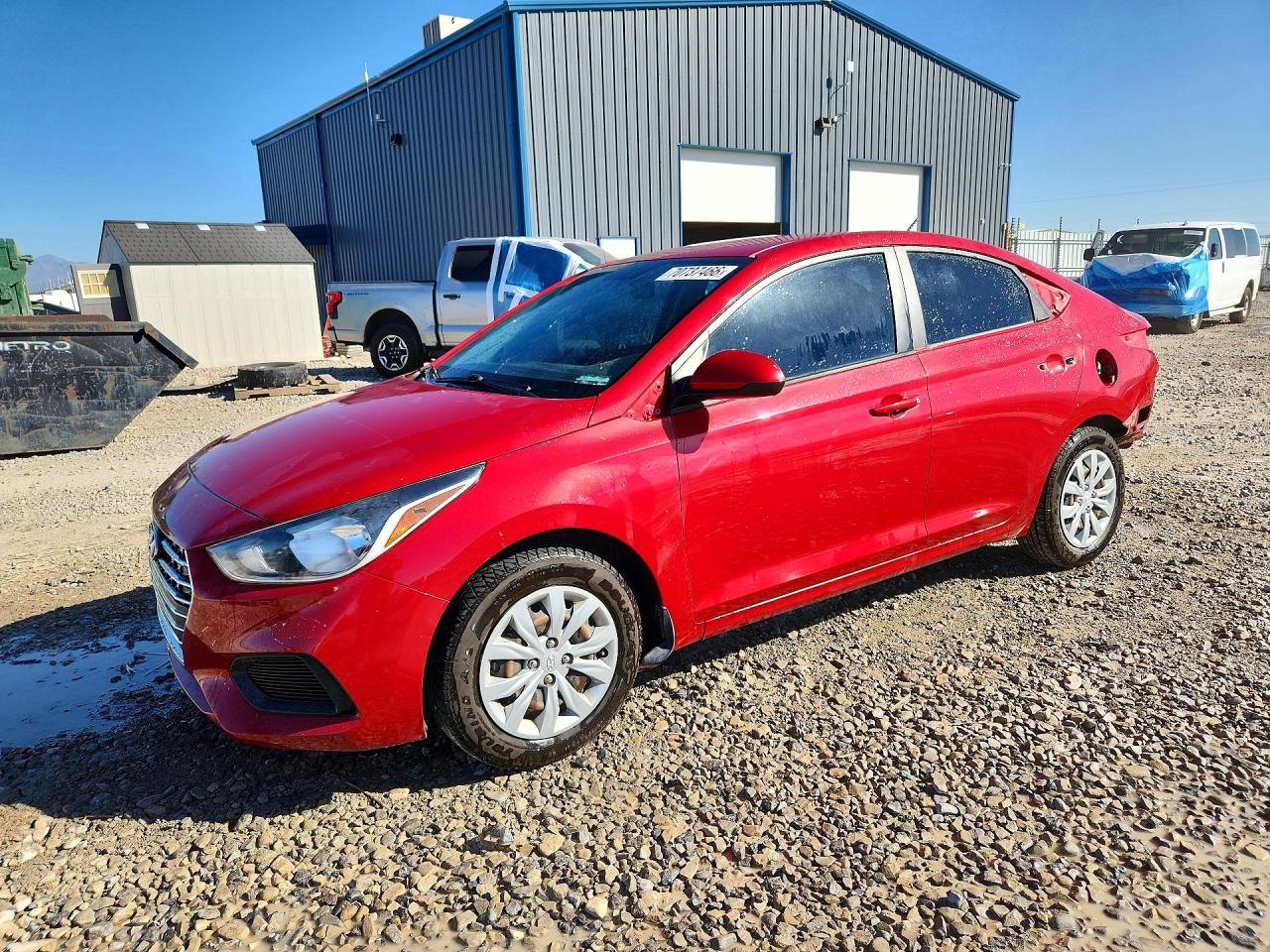 2022 HYUNDAI ACCENT SE, SEL — Front 3/4