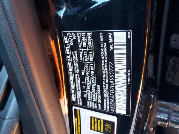 2017 MERCEDES-BENZ GLE AMG GLE43 — VINS