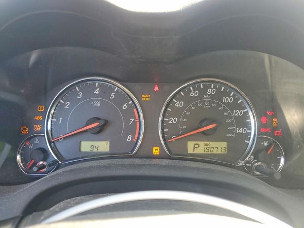 2012 TOYOTA COROLLA — ODOM