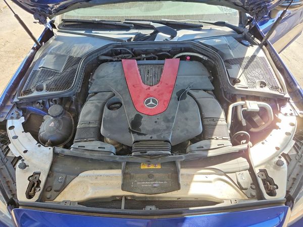 2017 MERCEDES-BENZ C AMG C43 — Engine bay