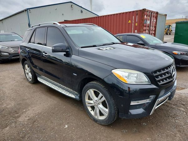 2012 MERCEDES-BENZ ML ML350 BLUETEC 4-MATIC — Passenger 3/4