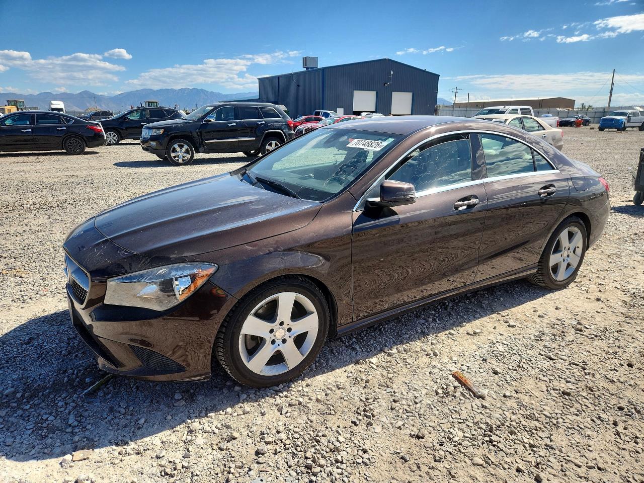2015 MERCEDES-BENZ CLA CLA250 — Front 3/4