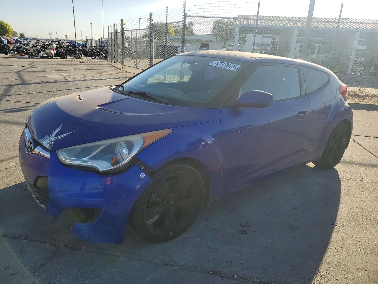 2012 HYUNDAI VELOSTER GLS(Middle grade) — Front 3/4