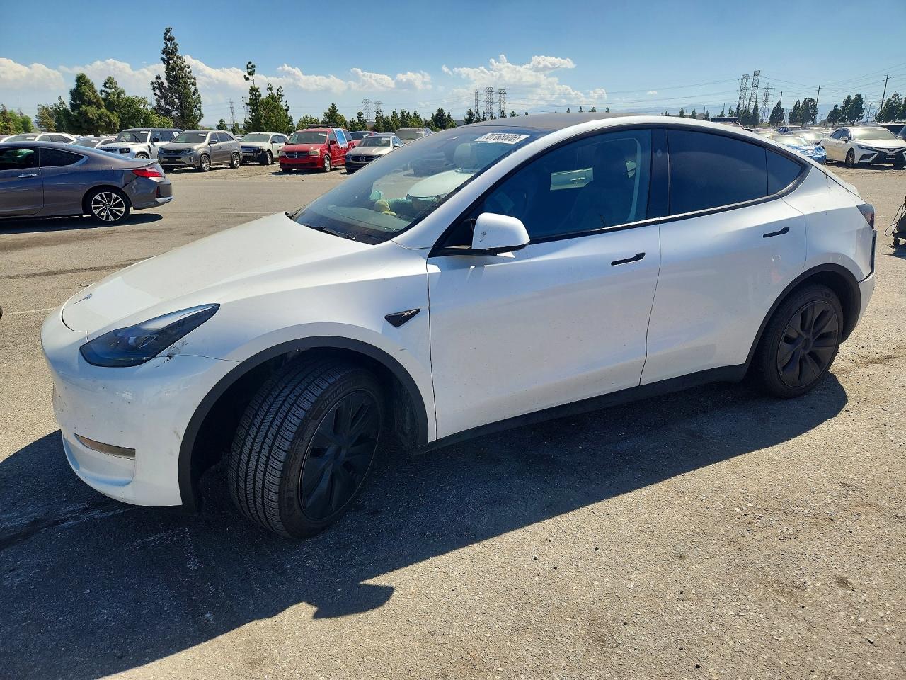 2024 TESLA MODEL Y — Front 3/4