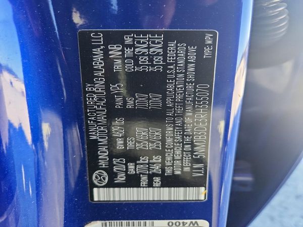 2024 HYUNDAI TUCSON SEL — VINS