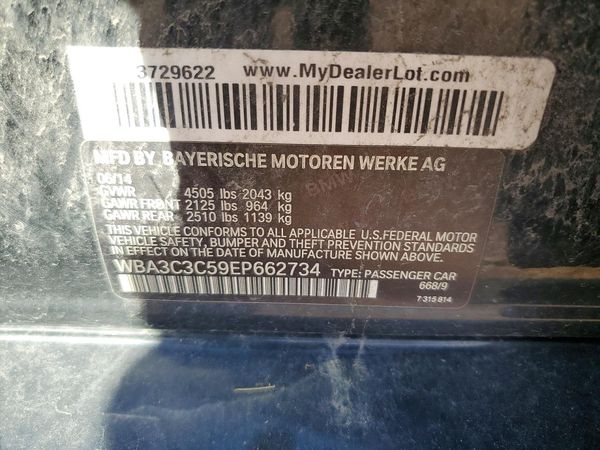 2014 BMW 320 xDrive — VINS