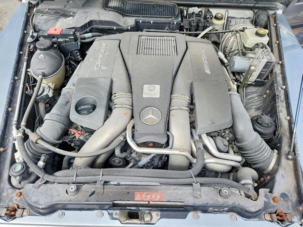 2013 MERCEDES-BENZ G G63 AMG 4-MATIC — Engine bay