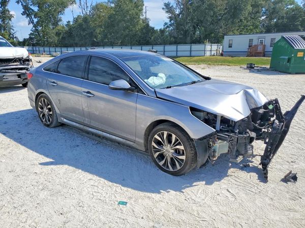 2015 HYUNDAI SONATA — Passenger 3/4