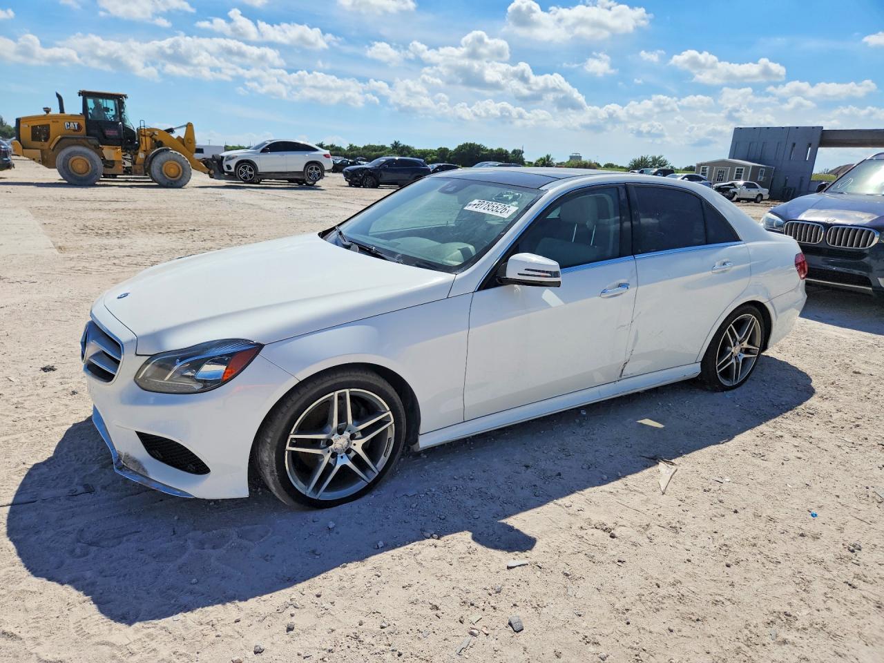 2014 MERCEDES-BENZ E-CLASS E350 — Front 3/4
