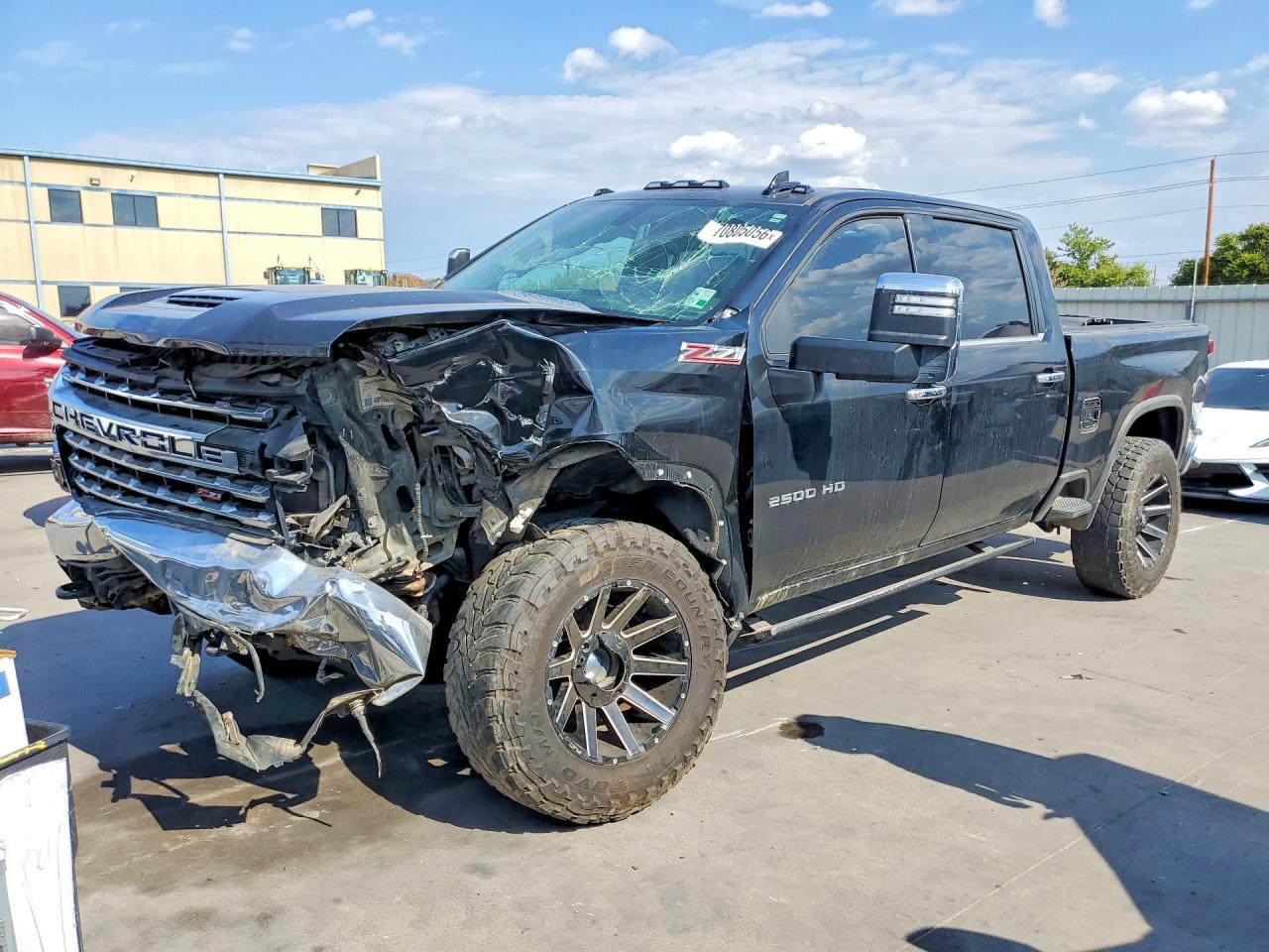 2021 CHEVROLET SILVERADO LTZ — Front 3/4