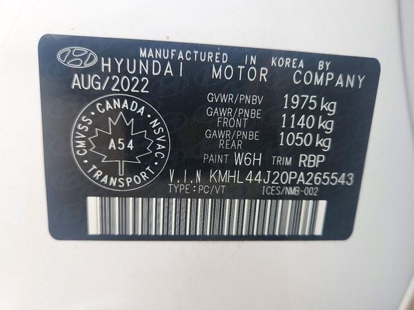 2023 HYUNDAI SONATA SEL Plus — VINS