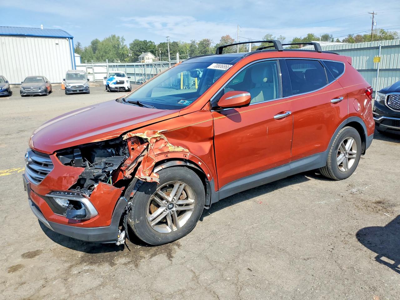 2018 HYUNDAI SANTA FE — Front 3/4