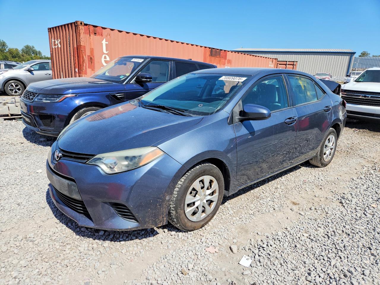 2014 TOYOTA COROLLA L/LE — Front 3/4