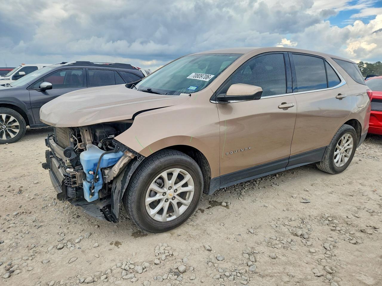 2019 CHEVROLET EQUINOX LT (1LT) — Front 3/4