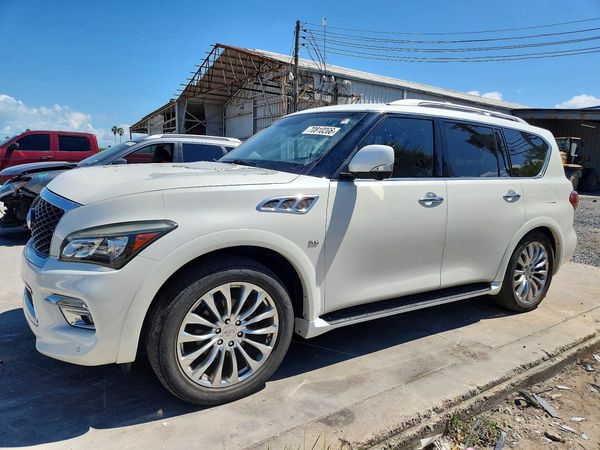 2015 INFINITI QX80 — DSFA — Front 3/4
