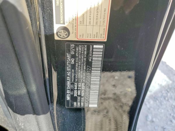 2013 MERCEDES-BENZ C-CLASS C250 — VINS
