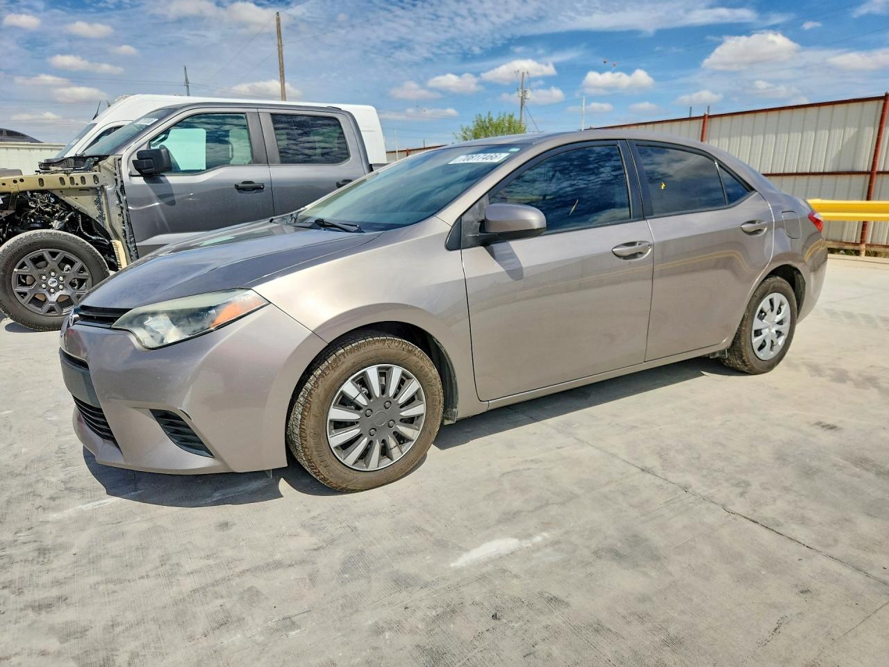 2014 TOYOTA COROLLA ECO/ECO PLUS — Front 3/4
