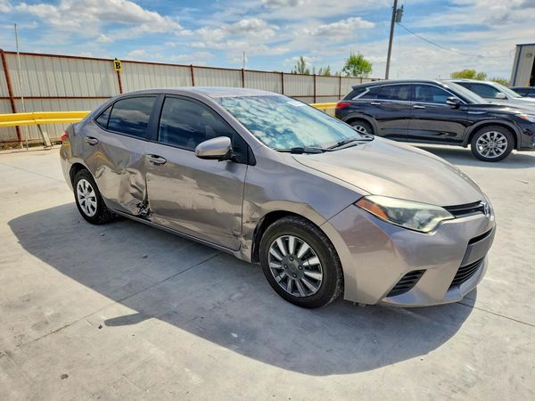 2014 TOYOTA COROLLA ECO/ECO PLUS — Passenger 3/4